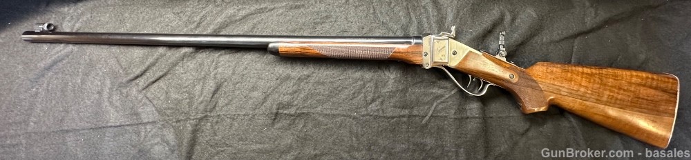 Pedersoli Sharps Lyman 1878 45-70 Rolling Block Rifle 30" Barrel-img-5
