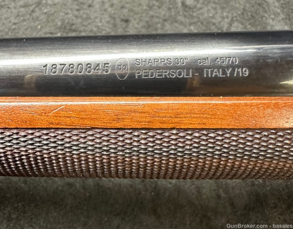 Pedersoli Sharps Lyman 1878 45-70 Rolling Block Rifle 30" Barrel-img-10