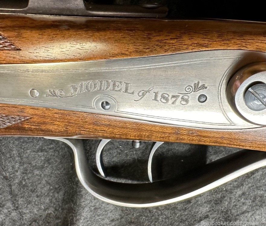 Pedersoli Sharps Lyman 1878 45-70 Rolling Block Rifle 30" Barrel-img-15
