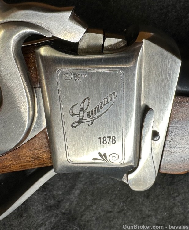 Pedersoli Sharps Lyman 1878 45-70 Rolling Block Rifle 30" Barrel-img-14