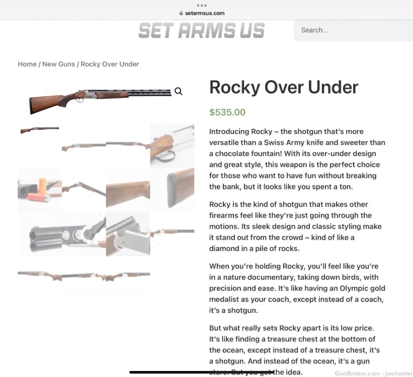 ROCKY 20ga 28” by Set Arms LNIB Beretta Mobilchoke No Reserve 555 Setter-img-9