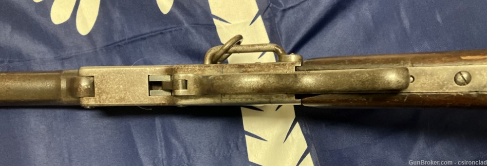 Maynard Carbine, 2nd type, percussion, .50 caliber, Civil War 1863-img-5