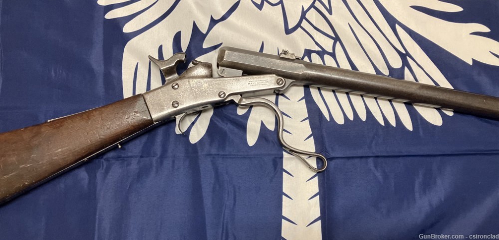 Maynard Carbine, 2nd type, percussion, .50 caliber, Civil War 1863-img-14