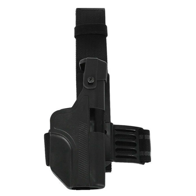 SP Automatic Load & Lock Leg Pistol Holster (BLK)-img-3