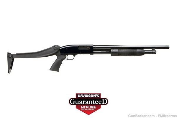 Maverick 88 Security Pump Action Shotgun 18.5" 5+1 12 GA 3"-img-0