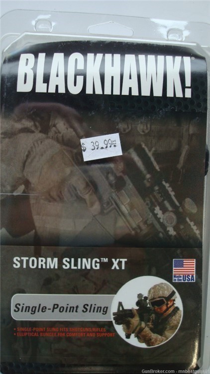 Blackhawk Single Point STORM XT Sling for Rifles or Shotguns-img-0