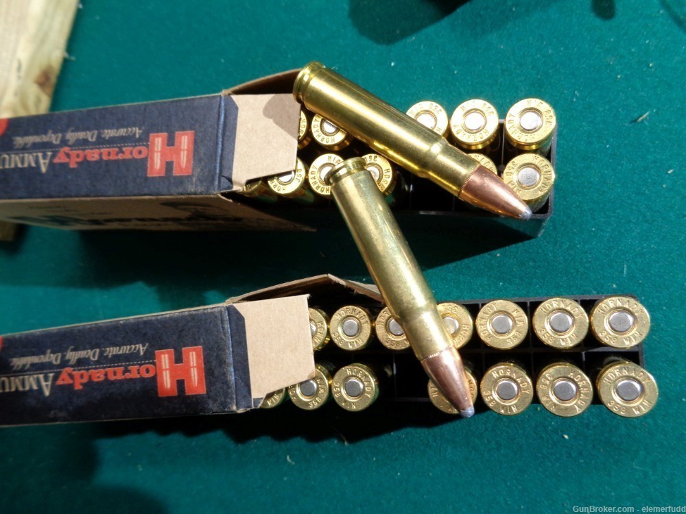   Winchester 358 Hornady 200 grain-2 boxes-New-img-2