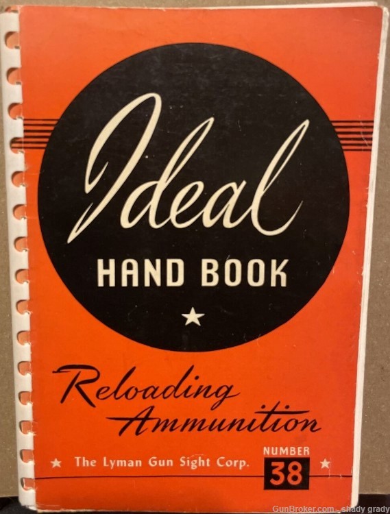 ideal hand book reloading #38-img-0