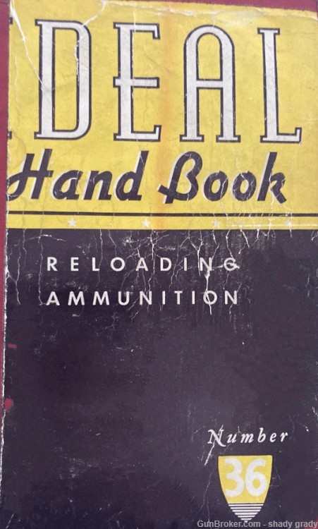 ideal hand book reloading #36-img-0