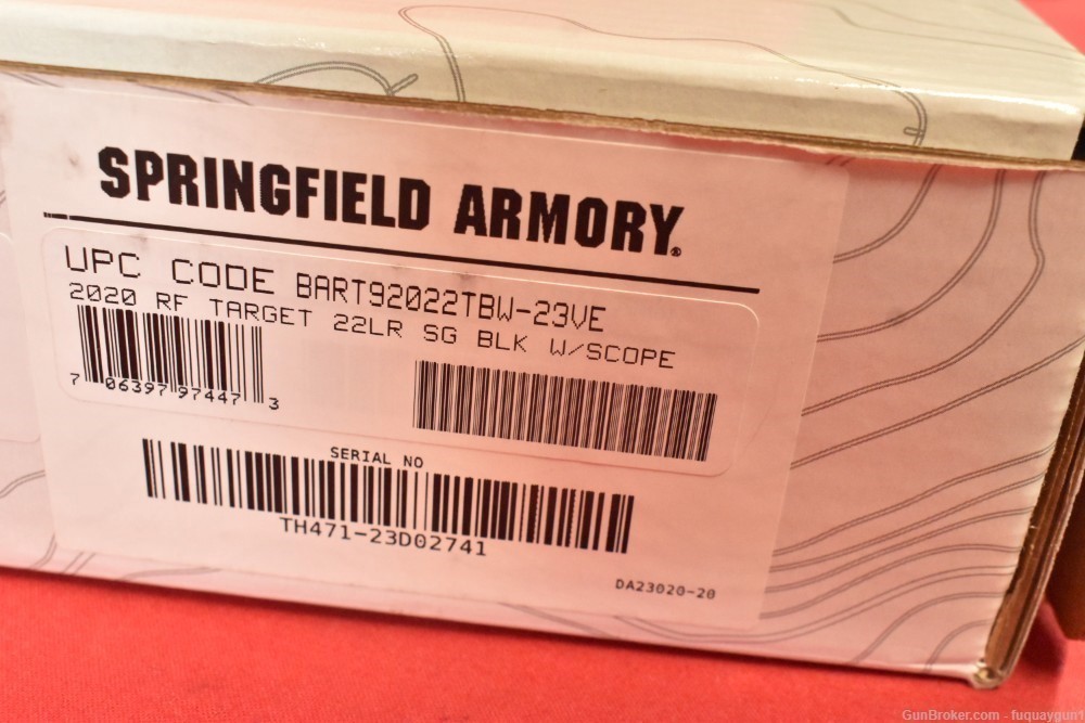 Springfield 2020 Rimfire Target 22LR 2020-Rimfire BART92022TBW-23VE-img-11