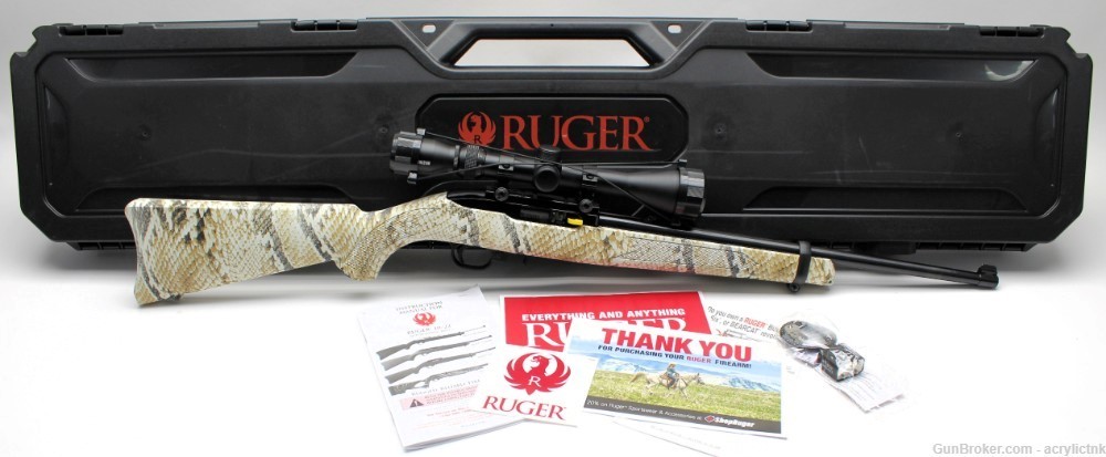 Ruger 10/22 Snakeskin 22lr Scope Case CA LEGAL FREE SHIPPING W/BUY IT NOW!-img-4