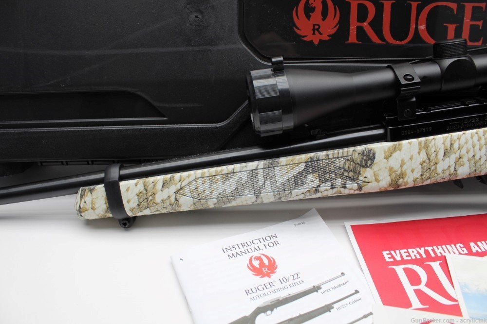 Ruger 10/22 Snakeskin 22lr Scope Case CA LEGAL FREE SHIPPING W/BUY IT NOW!-img-3