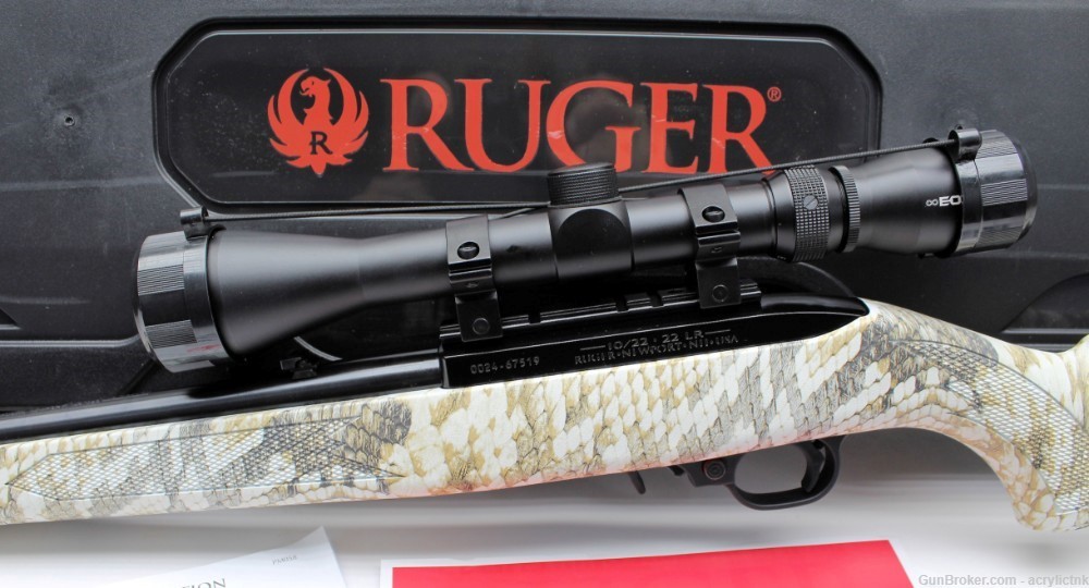 Ruger 10/22 Snakeskin 22lr Scope Case CA LEGAL FREE SHIPPING W/BUY IT NOW!-img-2