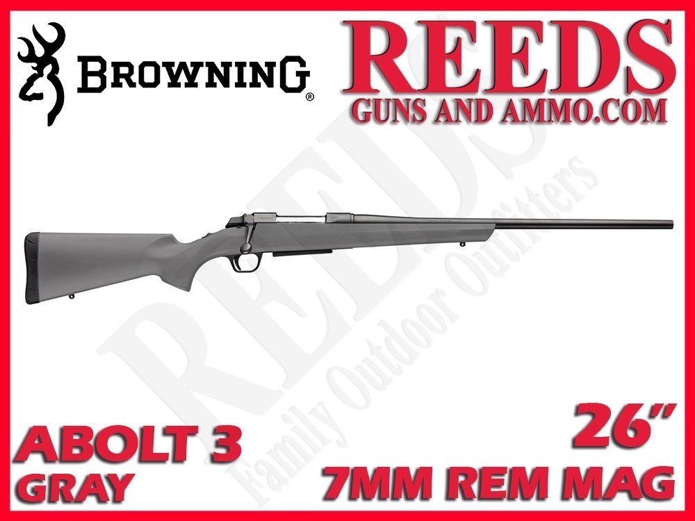 Browning Abolt 3 Composite Stalker Gray 7mm Rem Mag 26in 035826227-img-0