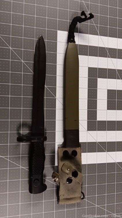 cetme bayonet fr7 fr8 mauser scabbard unissued spainish-img-0