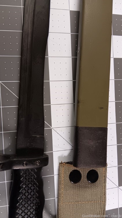 cetme bayonet fr7 fr8 mauser scabbard unissued spainish-img-7