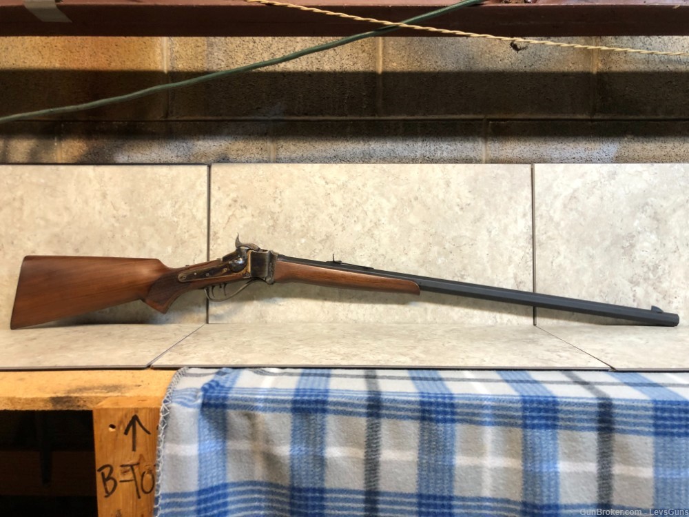 Pedersoli Cabela's Sharps .45-70 30" Single-Shot Rifle-img-0