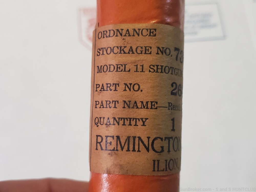 Remington Model 11 12 Gauge RECOIL SPRING NEW OLD STOCK RIOT POLICE 8 31 81-img-2