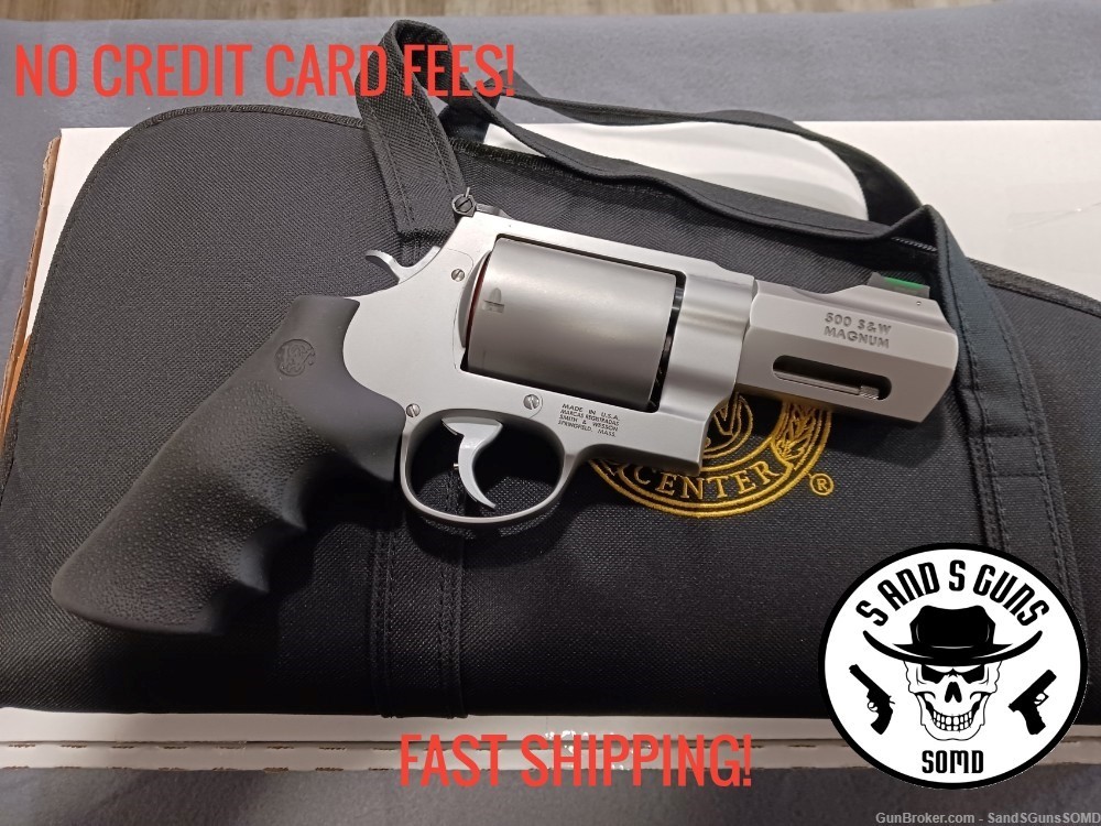 SMITH & WESSON 500 PERFORMANCE CENTER 500S&W 3.5" DOUBLE ACTION REVOLVER -img-0