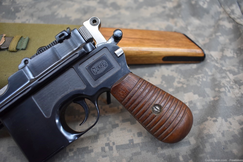 Mauser C96 in 9mm (with holster/ stock) -img-1
