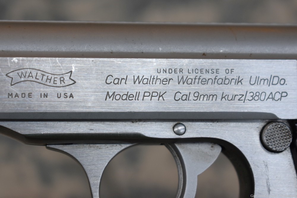 Walther PPK in 380ACP stainless-img-2