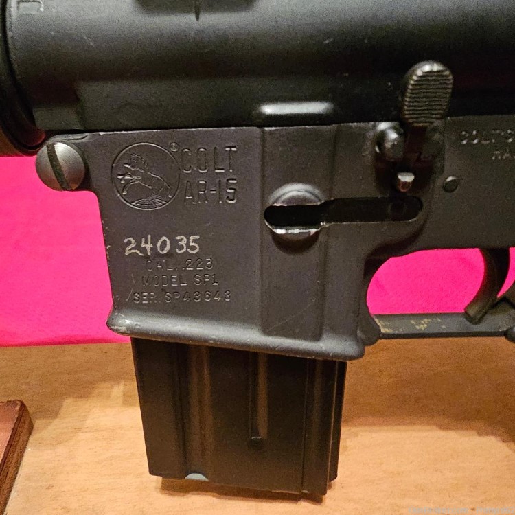 1974 Colt SP-1 AR-15 Pre-Ban Semi Auto rifle in .223 cal.-img-8