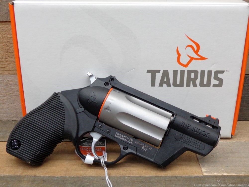 NEW - Taurus The Judge 410 / .45 Colt Poly Defender Revolver 441029TCPLY-img-1