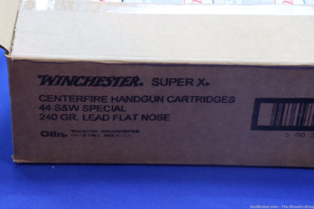 Winchester SUPER-X 44 S&W Special Rifle Ammunition 500RD AMMO CASE 240GR LD-img-9