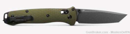 Benchmade Bailout Woodland Green Aluminum Tanto NEW in TELFORD PA-img-1