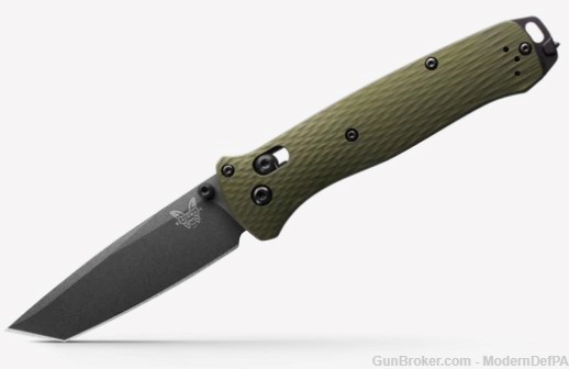 Benchmade Bailout Woodland Green Aluminum Tanto NEW in TELFORD PA-img-4