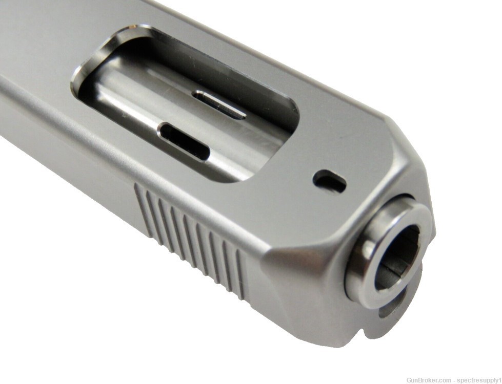 Factory New 10mm Stainless PORTED Slide for Glock 20 LONG G20 SF G20L-img-7