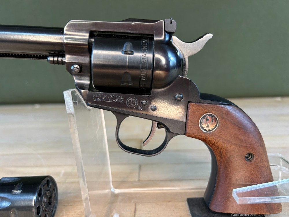 Ruger Single Six Revolver .22 Magnum & .22 LR 6.5" Brl Used Single Action-img-7