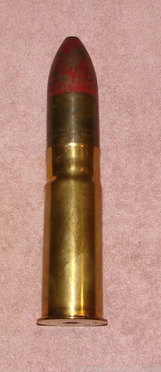 37MM Hotchkiss Gatling Gun Cartridge...INERT-img-2