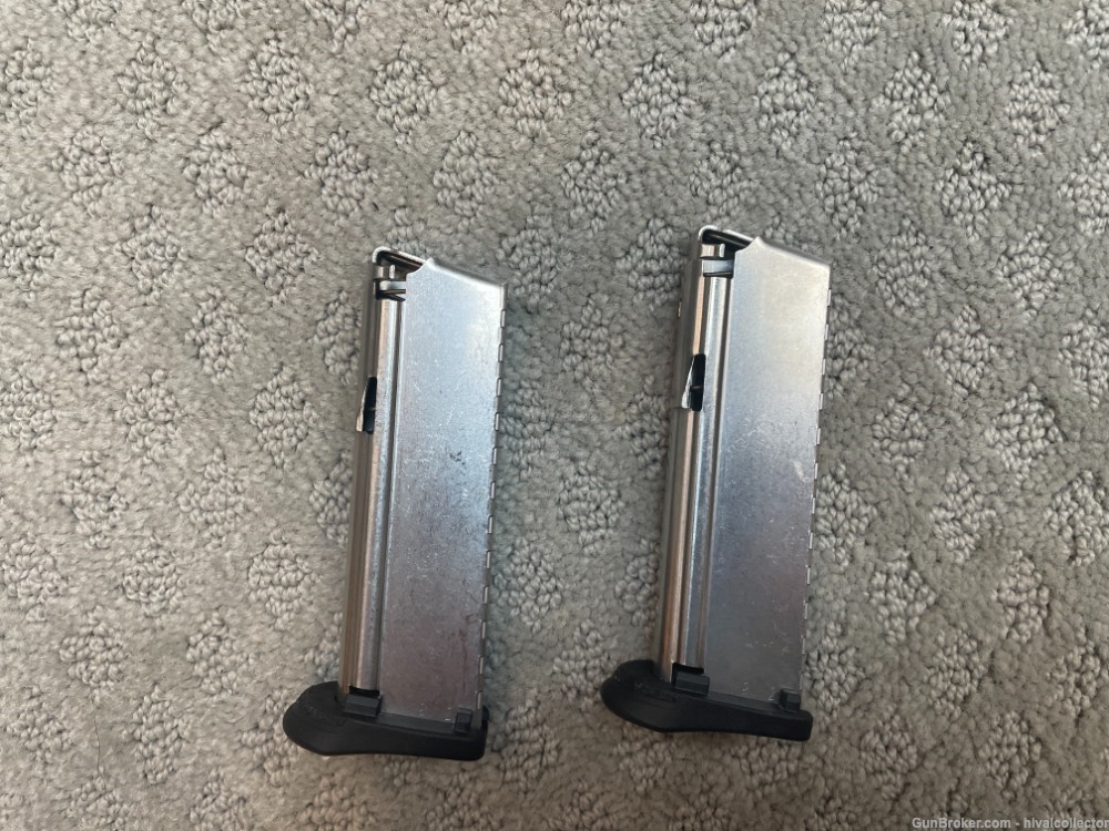 Two Lightly Used Walther CCP 9mm 8 Round Magazines-img-4
