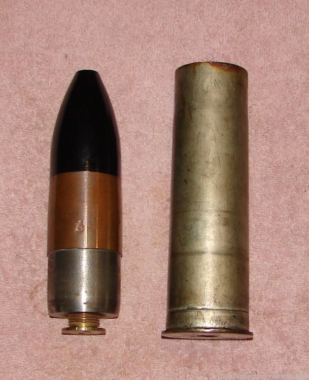 1.65" Base Fused Mountain Gun Cartridge With Fuse....Inert..42MM-img-2