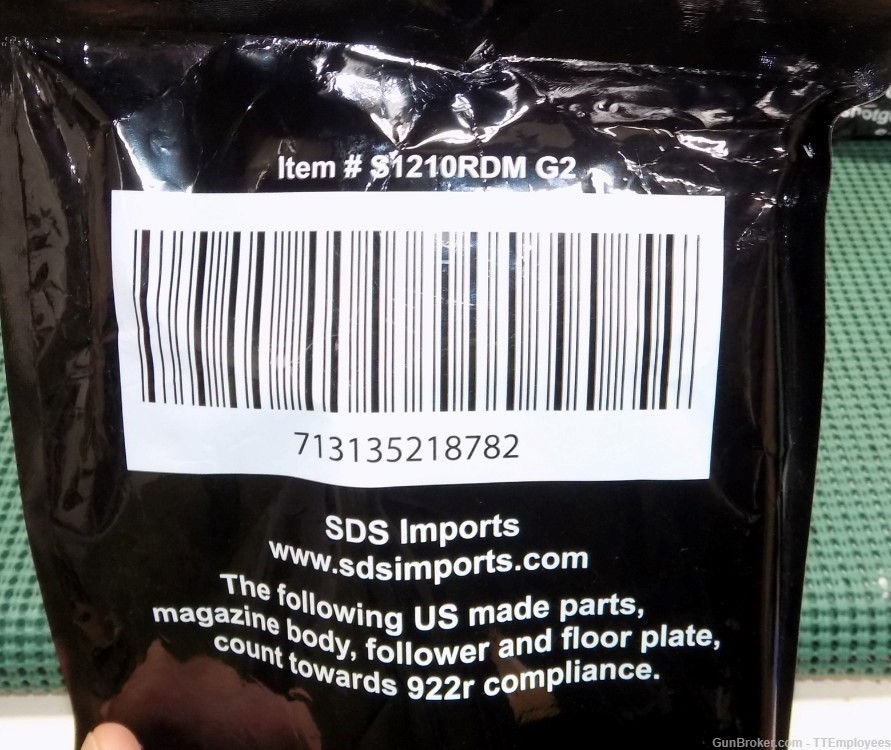 SDS Imports 10 Rd. 12ga. Magazines 1 lot of 6 #S1210RDM G2 New NO RESERVE-img-2