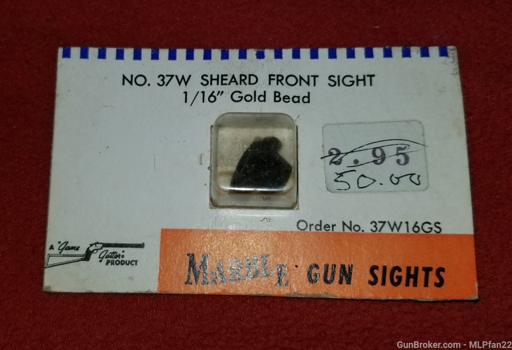 Marbles 37W Sheard front sight new in pack-img-0