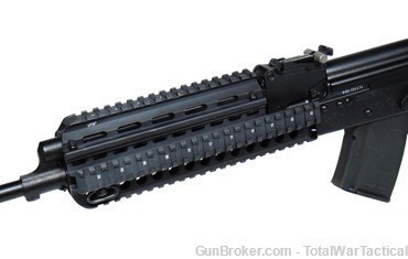 Saiga AK74 AK47 7.62x39 Picatinny Quad Fore Picatinny Rail Handguard Grip-img-1
