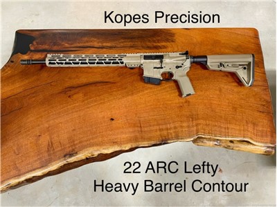 Spring Sale! Kopes Precision 22 ARC Rifle FDE  Lefty Left Hand