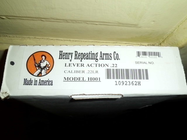 HENRY H001  22 L RIFLE LEVER ACTION NEW/BOX MANUAL-img-11