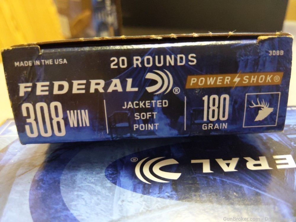 Federal 308 Winchester 180gr SP 20rds/bx-img-0