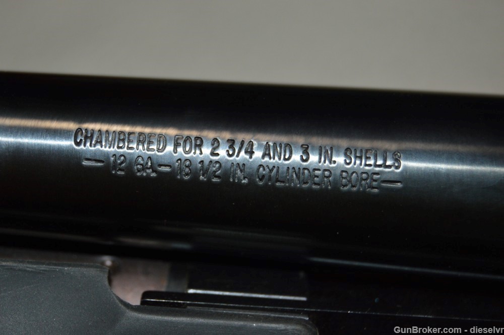 NICE Vintage Mossberg 500 12 Ga 3" Mag Hogue Stocks and Drilled & Tapped -img-13
