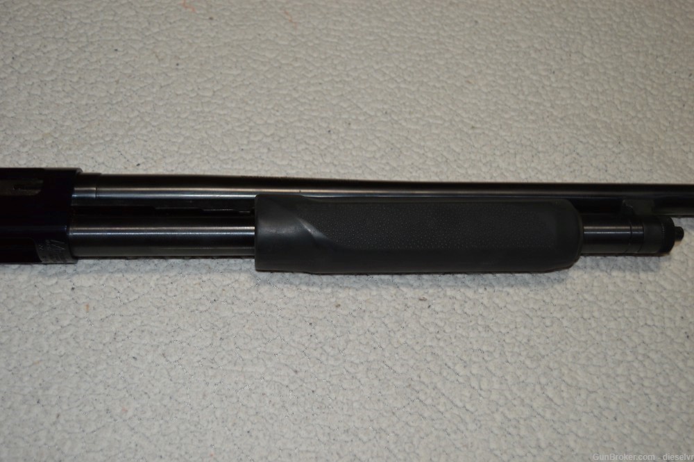 NICE Vintage Mossberg 500 12 Ga 3" Mag Hogue Stocks and Drilled & Tapped -img-4