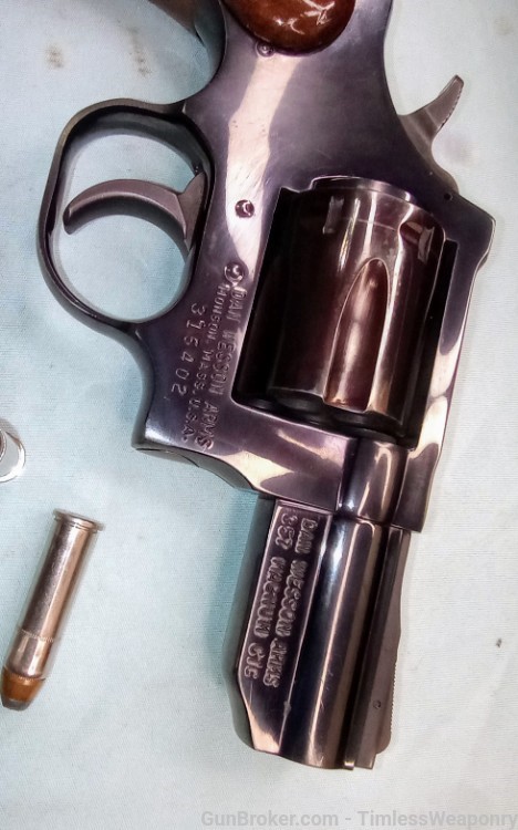 357 Dan Wesson Snubnose S&W Model 14 Pork Chop Revolver Colt Lawman M&P C&R-img-2