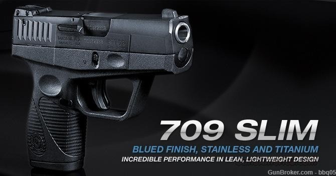 Taurus 709 SLIM COMPACT Black 9mm  New!  LAYAWAY OPTION-img-9
