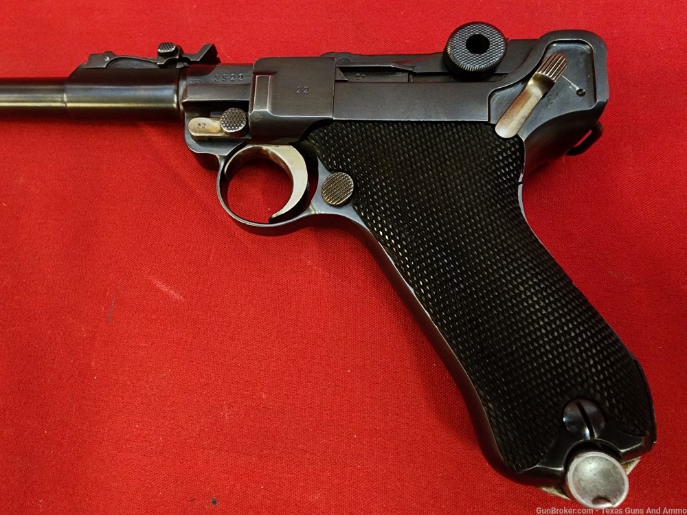 GRAIL! ONE OF 100 SIAMESE CONTRACT ARTILLERY LUGER P08-img-9