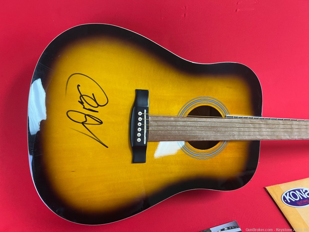 Friends of the NRA, Charlie Daniels Autographed Kona Guitar-img-1
