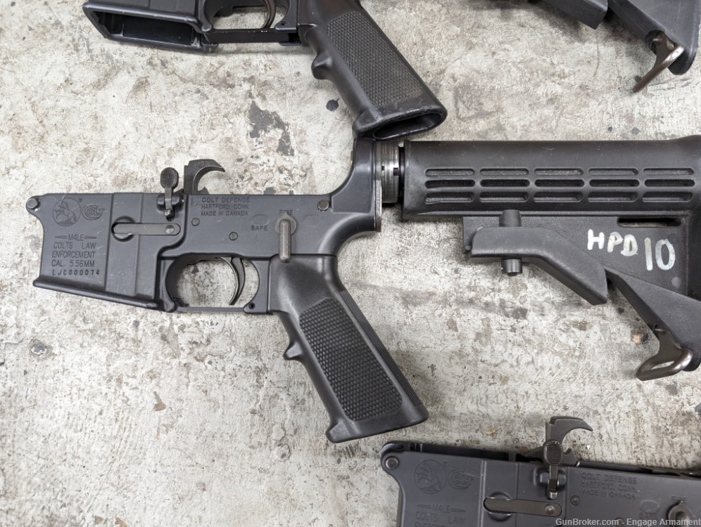 5 Colt Canada Diemaco M4LE AR15 Sequential  Lower Receivers LE Trade -img-3
