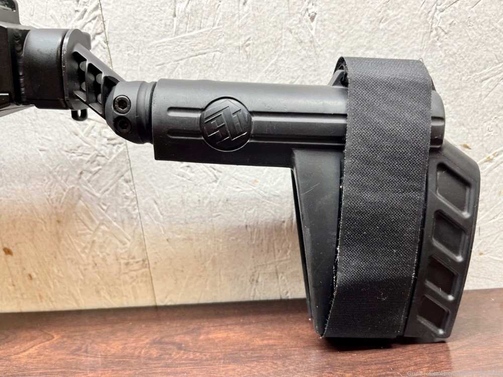 IWI Uzi Pro 9mm Pistol with SB Brace and threaded barrel-img-3
