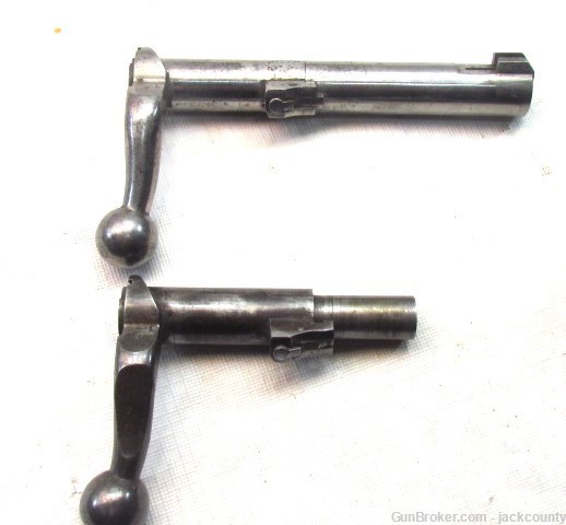 Springfield Model 1922 Bolt Handles (2) and Bolt Head (1)-img-0